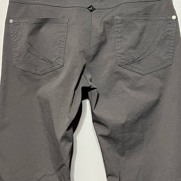 PrAna Breathe Straight Leg Pant Women’s Size 2 Gray Outdoors Hiking Athlesiure - Picture 4 of 8